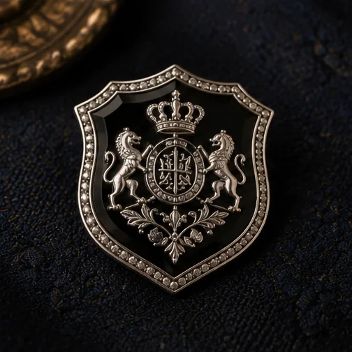 Tonk Crest Lapel Pin