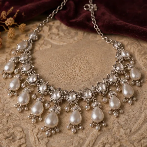 Pearl Cascade Necklace