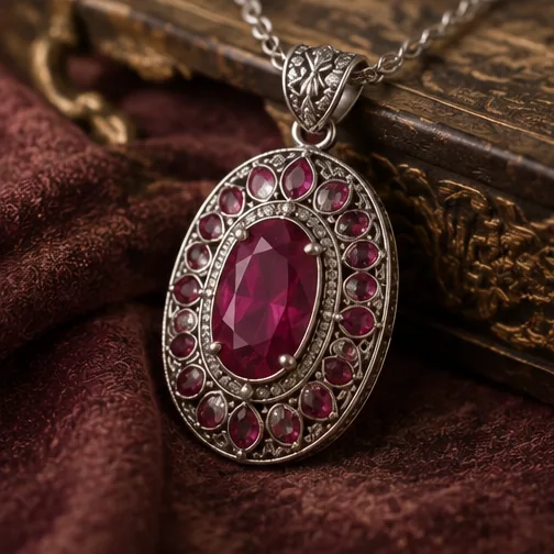 Ruby Talisman Pendant