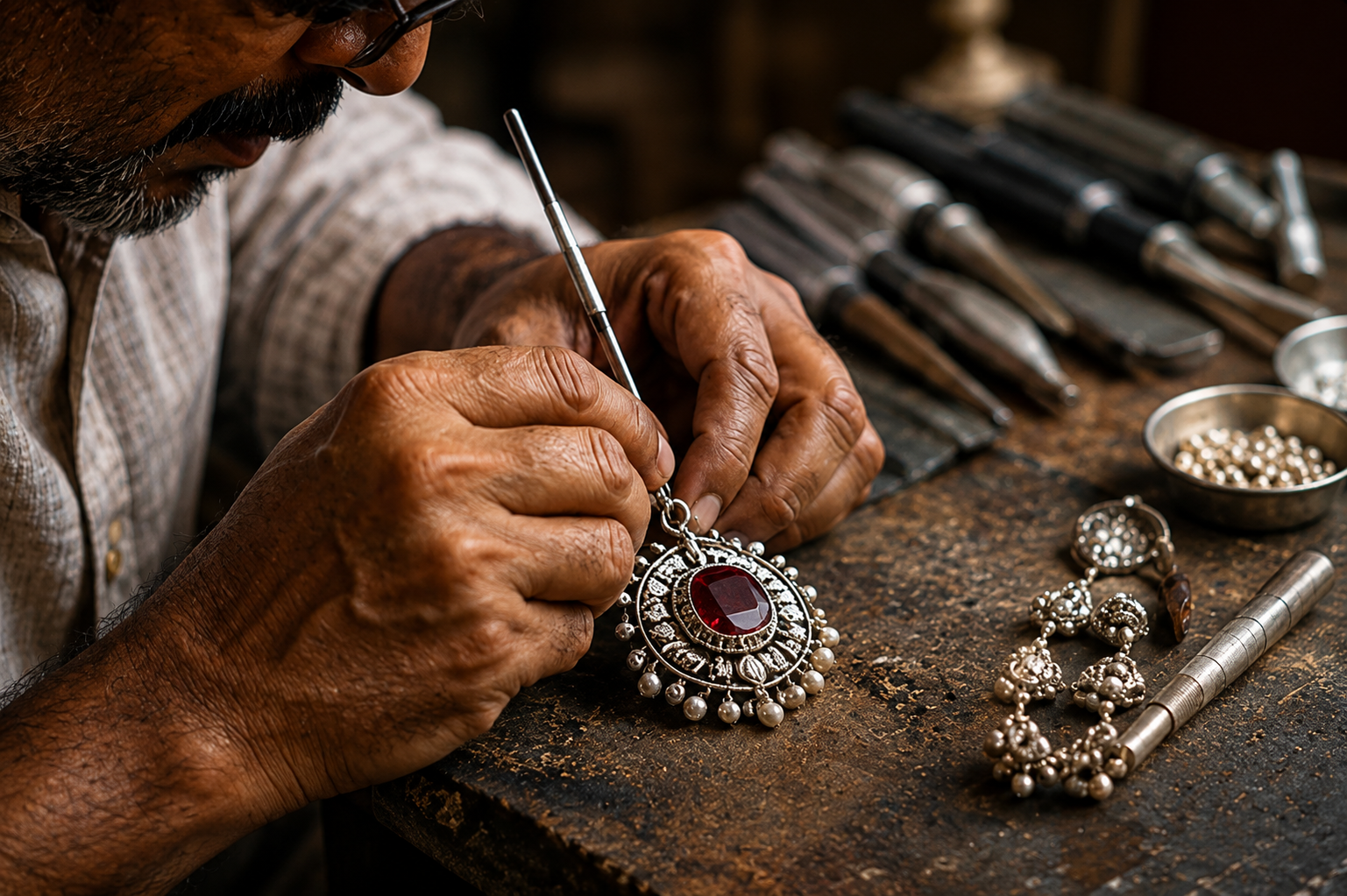 The Hands Behind the Silver
