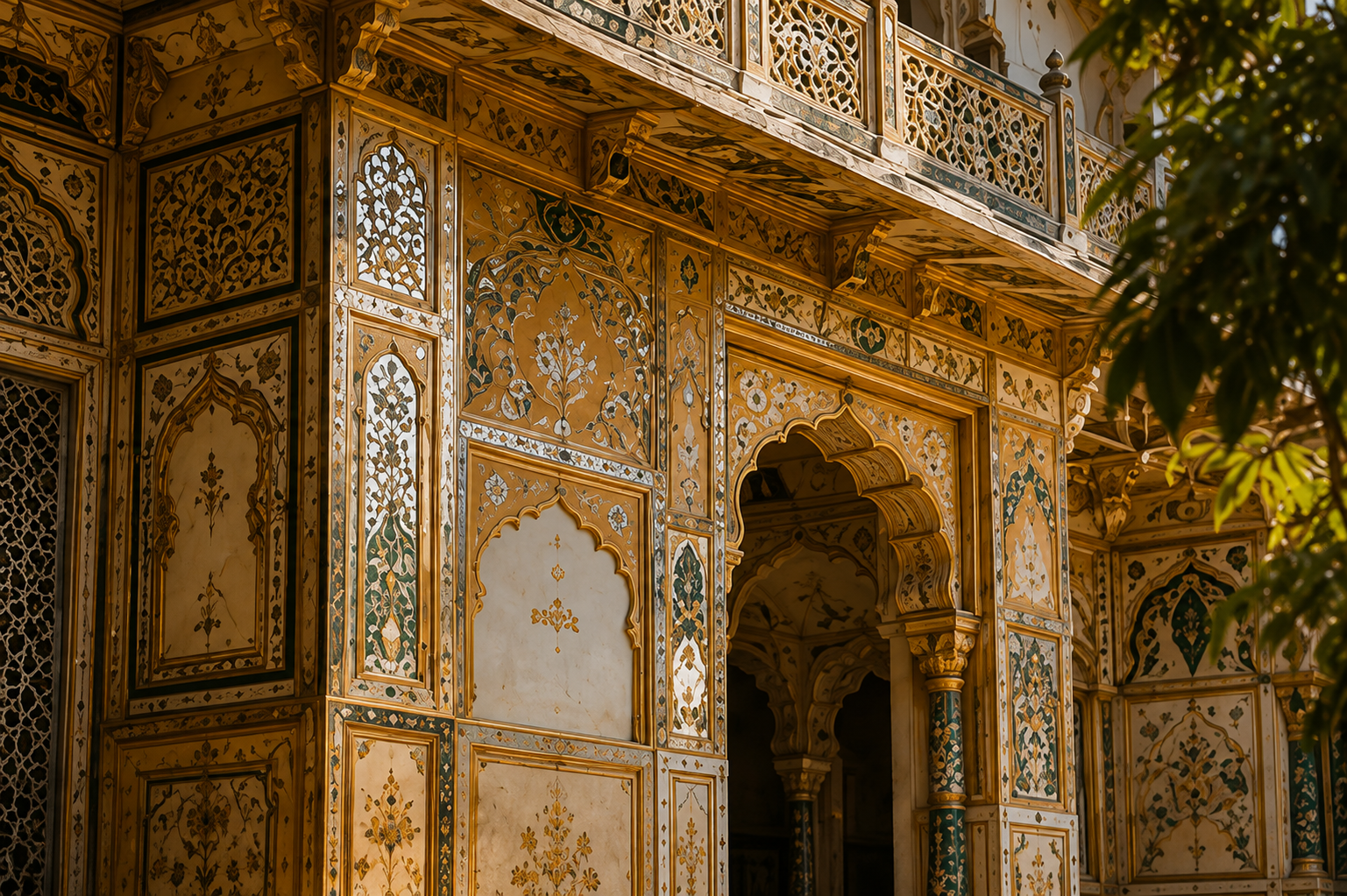 Inside the Golden Mansion